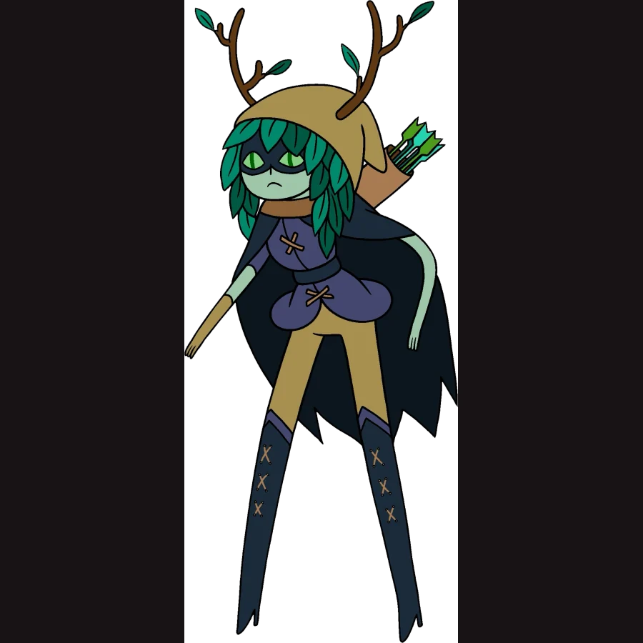 Huntress Wizard — Adventure Time character artwork