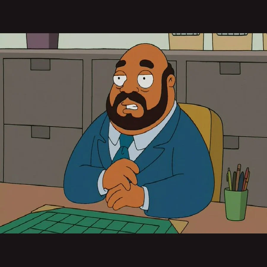 Principal Lewis — American Dad character artwork