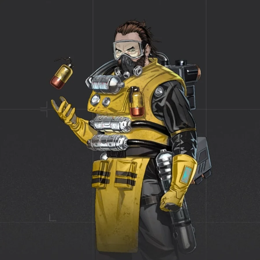 Caustic — Apex Legends official character artwork