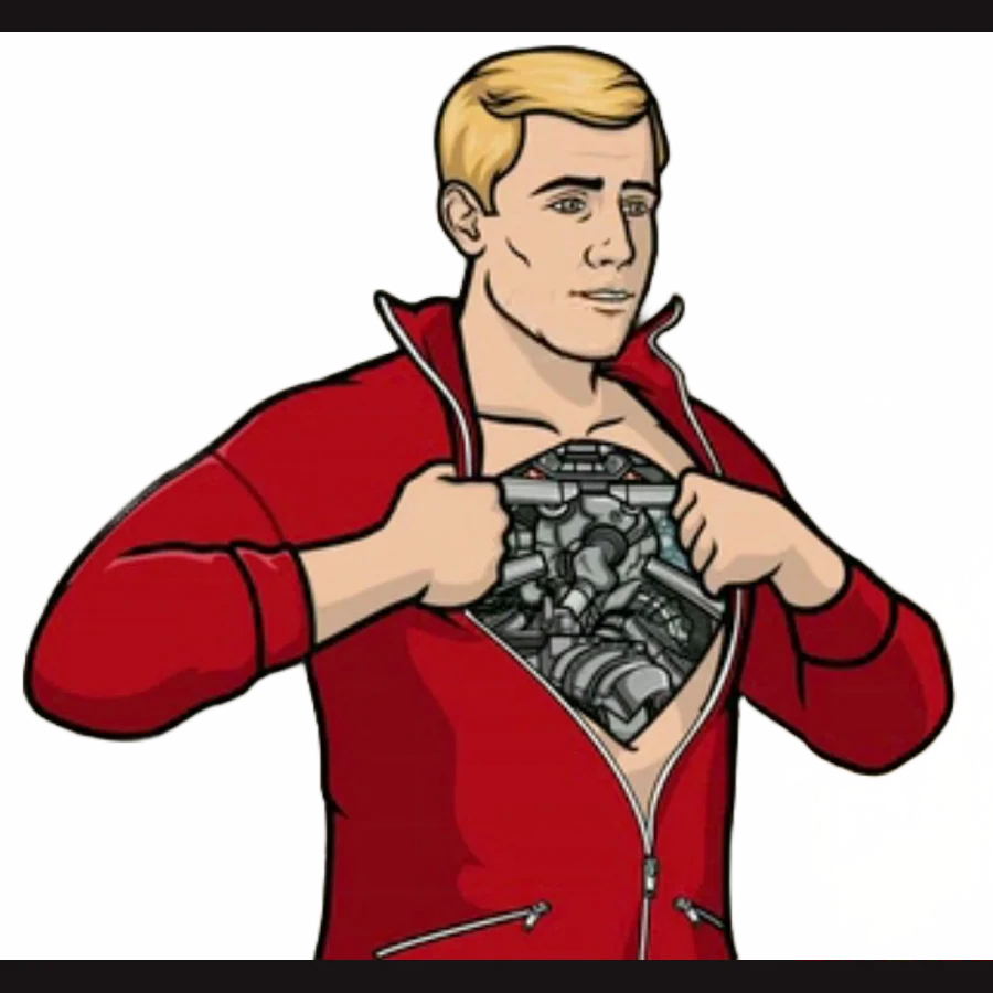 Barry Dylan — Archer character artwork