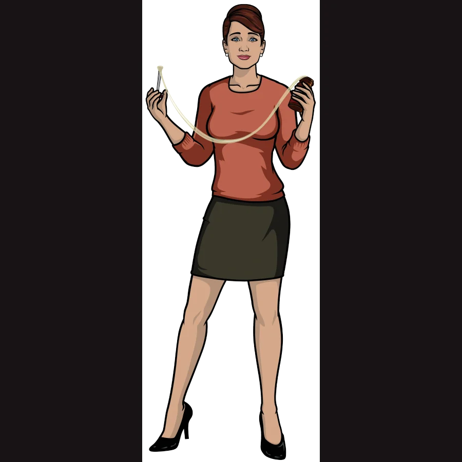 Cheryl Tunt — Archer character artwork