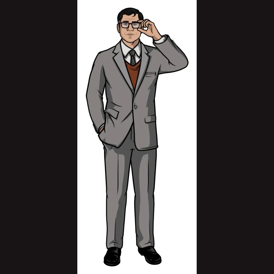 Cyril Figgis — Archer character artwork