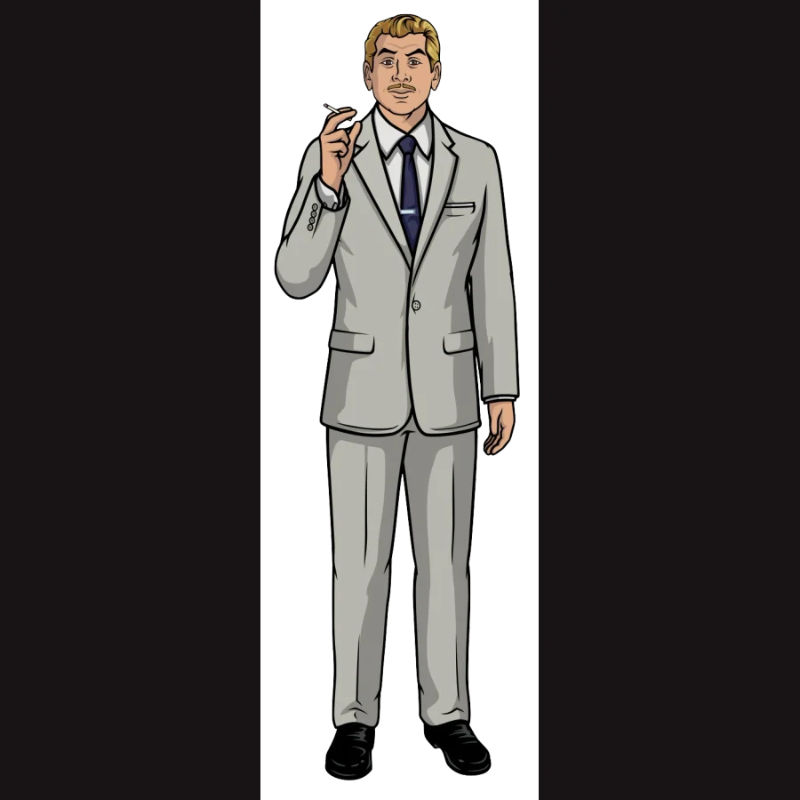 Ray Gillette — Archer character artwork