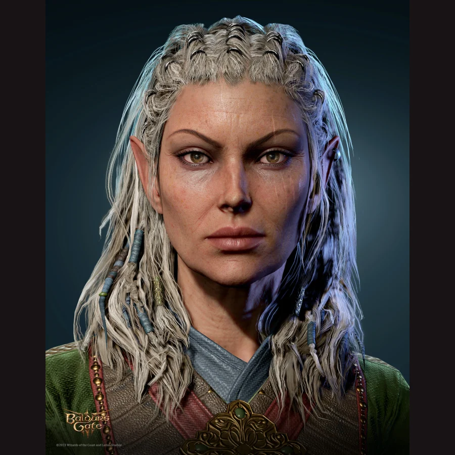Jaheira — Baldur's Gate 3 character artwork