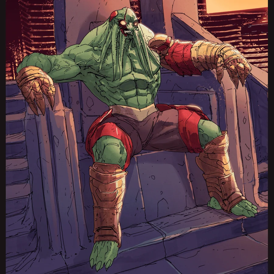 Vilgax — Ben 10 character artwork