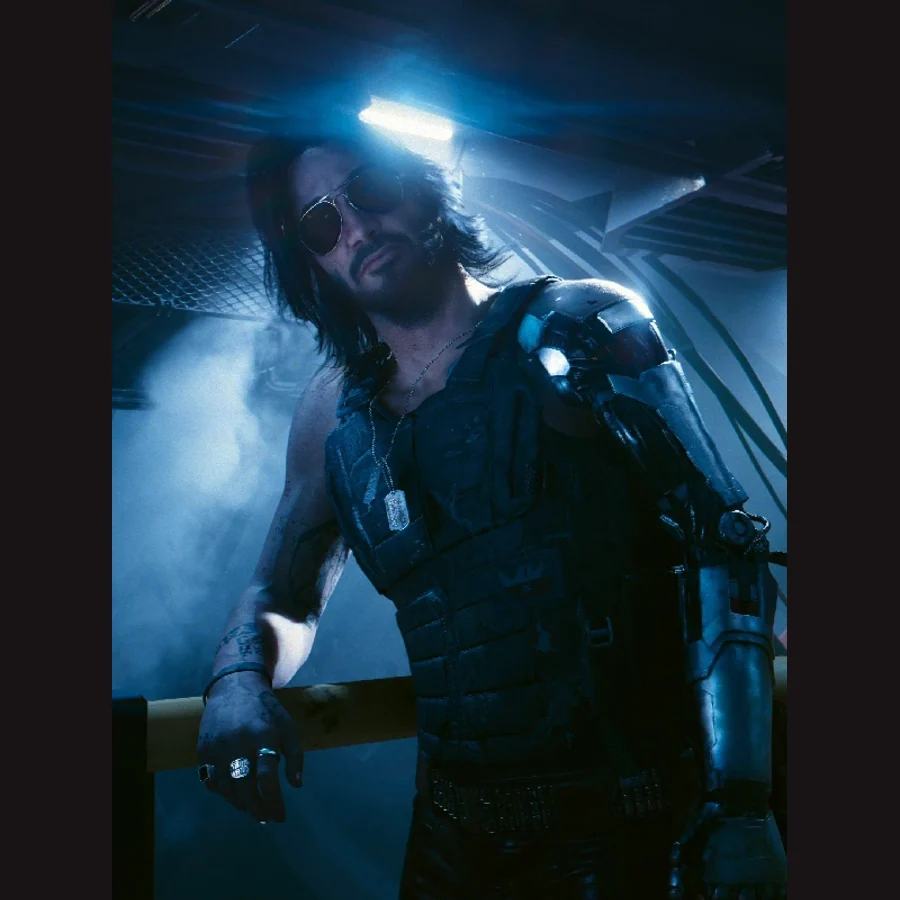Johnny Silverhand — Cyberpunk 2077 character artwork