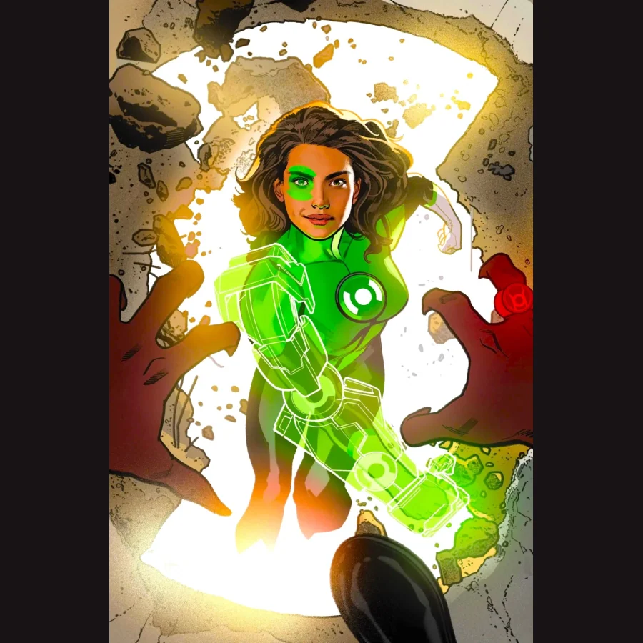 Jessica Cruz — DC — Justice League character artwork