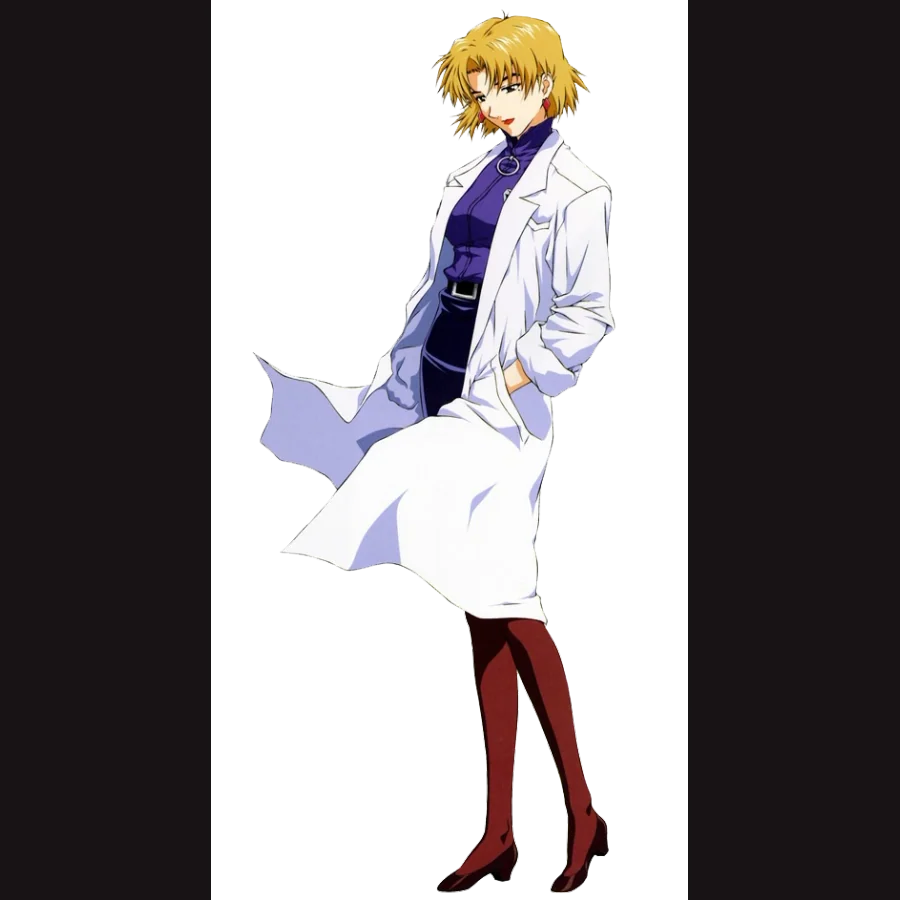 Ritsuko Akagi — Neon Genesis Evangelion character artwork