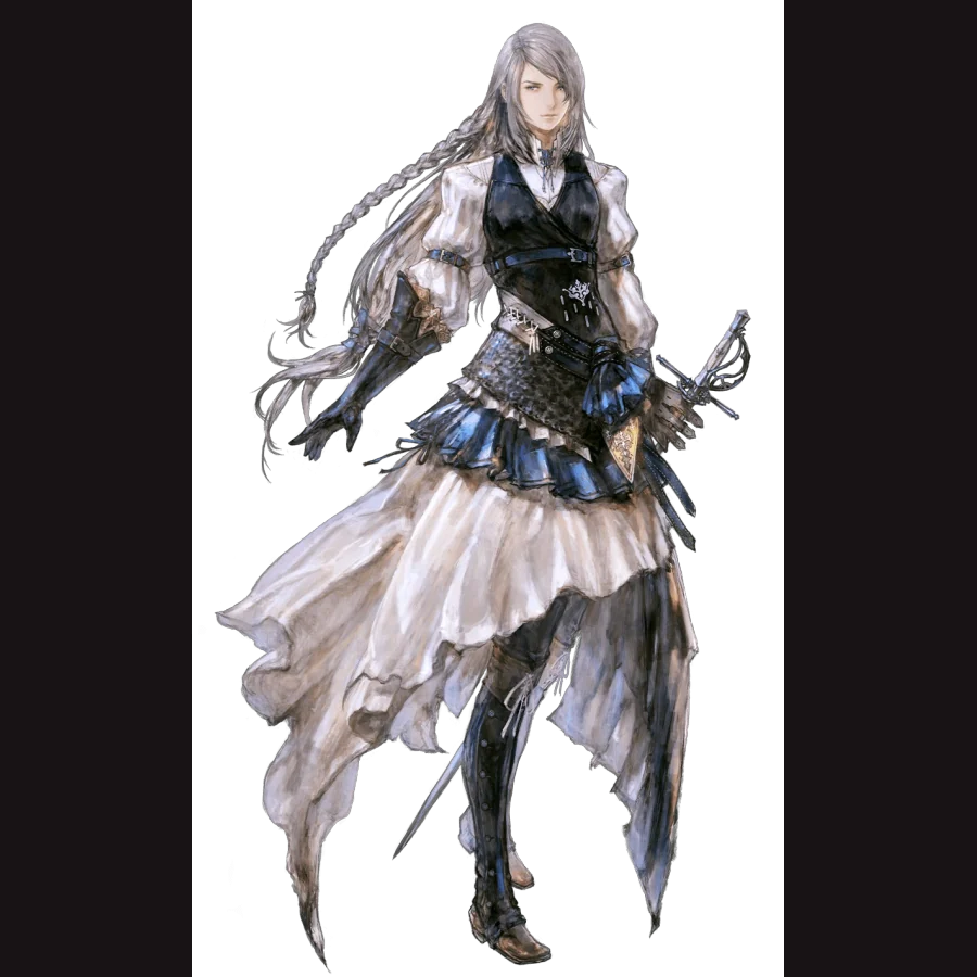Jill Warrick — Final Fantasy character artwork