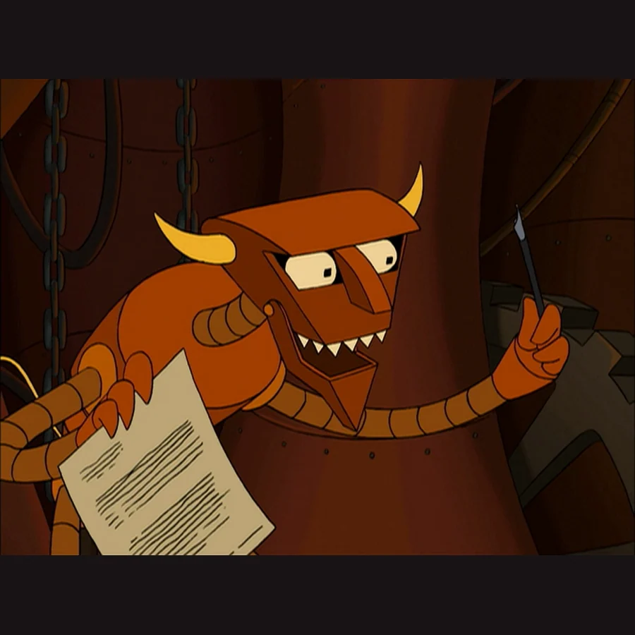 Robot Devil — Futurama character artwork