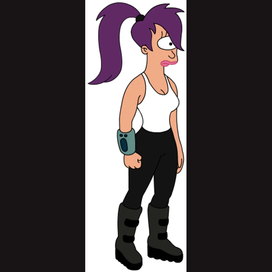Turanga Leela — Futurama character artwork