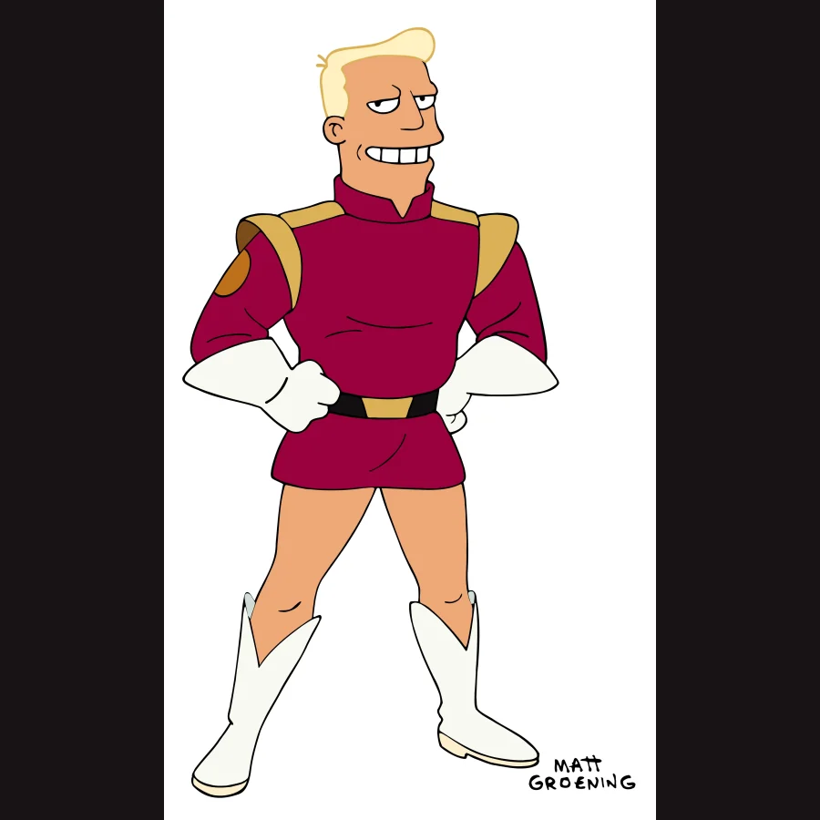 Zapp Brannigan — Futurama character artwork