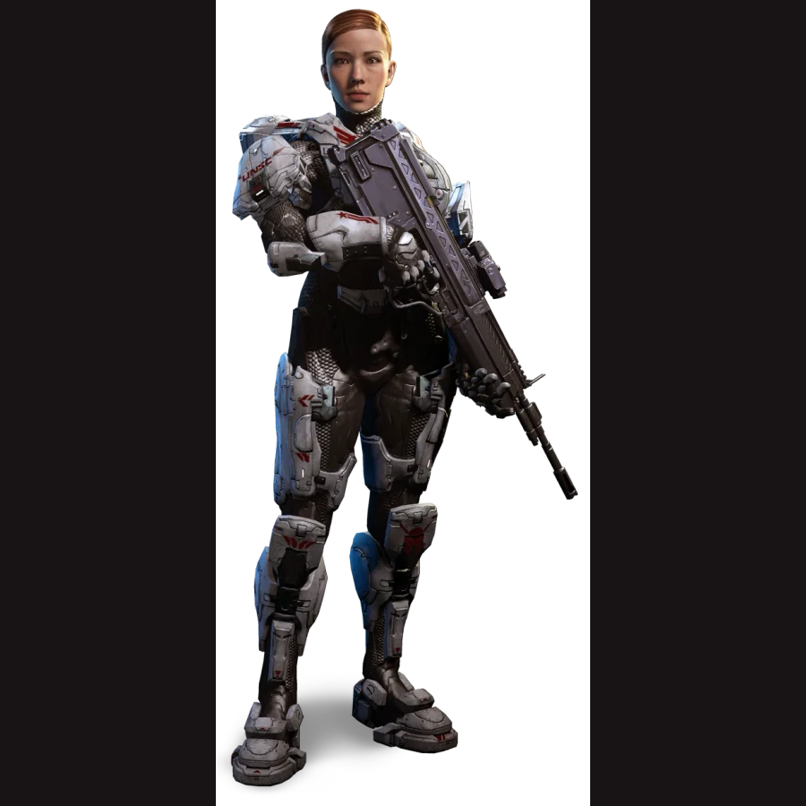 Sarah Palmer — Halo character artwork