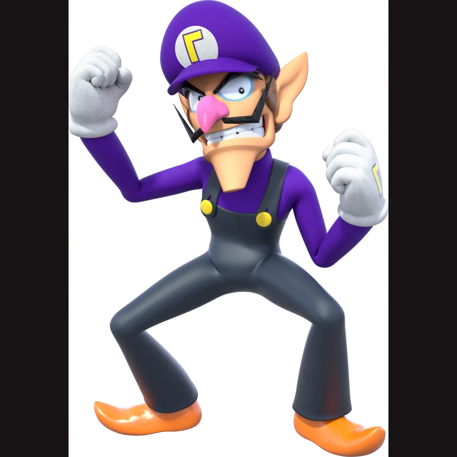 Waluigi — Super Mario character artwork