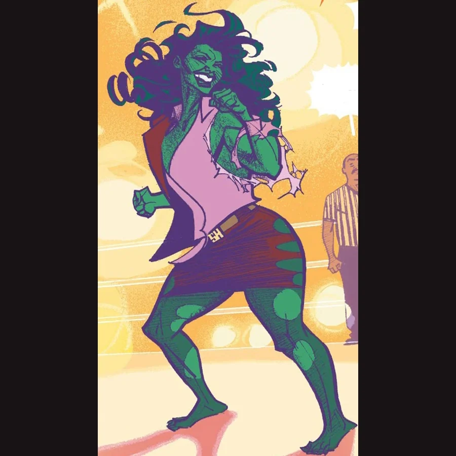 She-Hulk — Marvel — Avengers character artwork