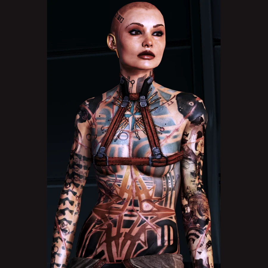 Jack (Mass Effect) — Mass Effect character artwork