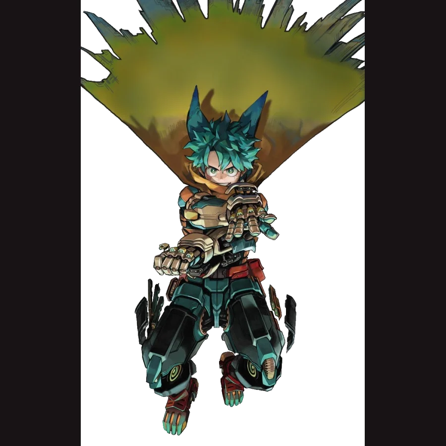 Izuku Midoriya — My Hero Academia character artwork