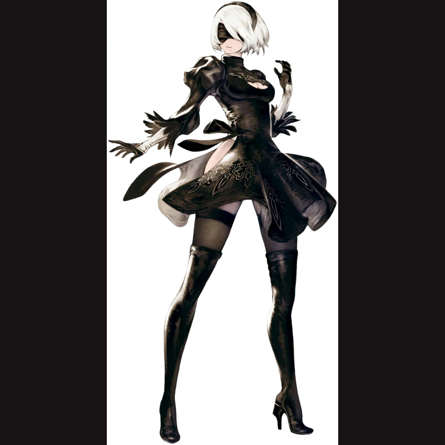 2B — NieR character artwork