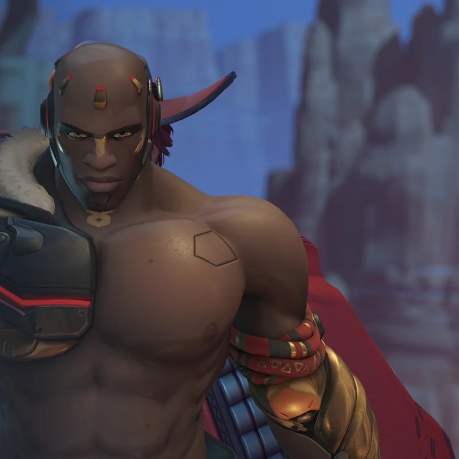 Doomfist — Overwatch official character artwork