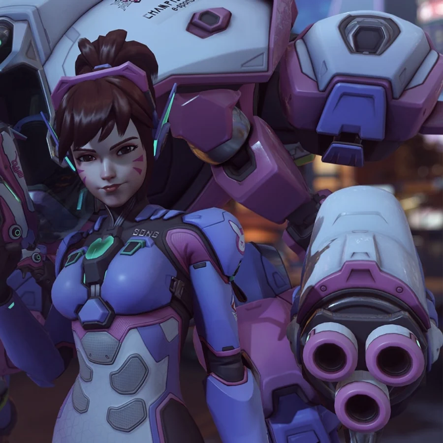 D.Va — Overwatch official character artwork