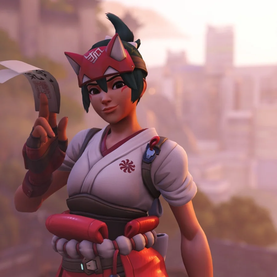 Kiriko — Overwatch official character artwork
