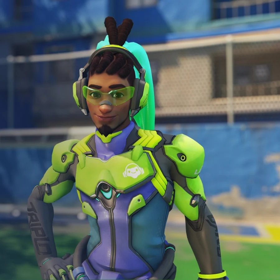 Lúcio — Overwatch official character artwork