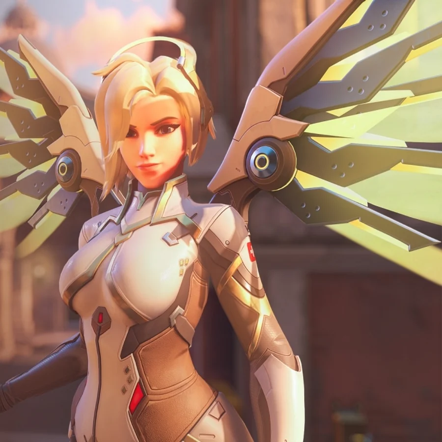Mercy — Overwatch official character artwork