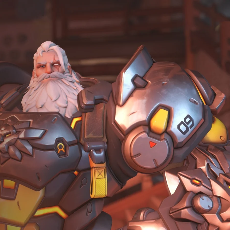 Reinhardt — Overwatch official character artwork