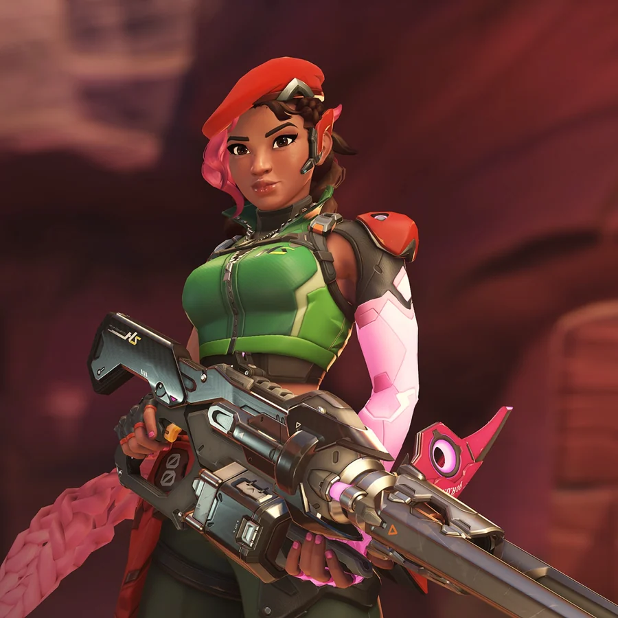 Sierra — Overwatch official character artwork