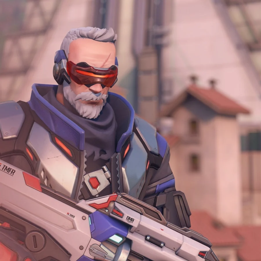 Soldier: 76 — Overwatch official character artwork