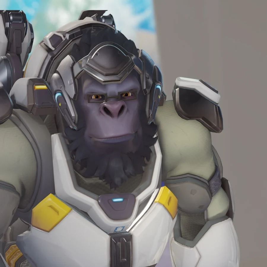 Winston — Overwatch character artwork