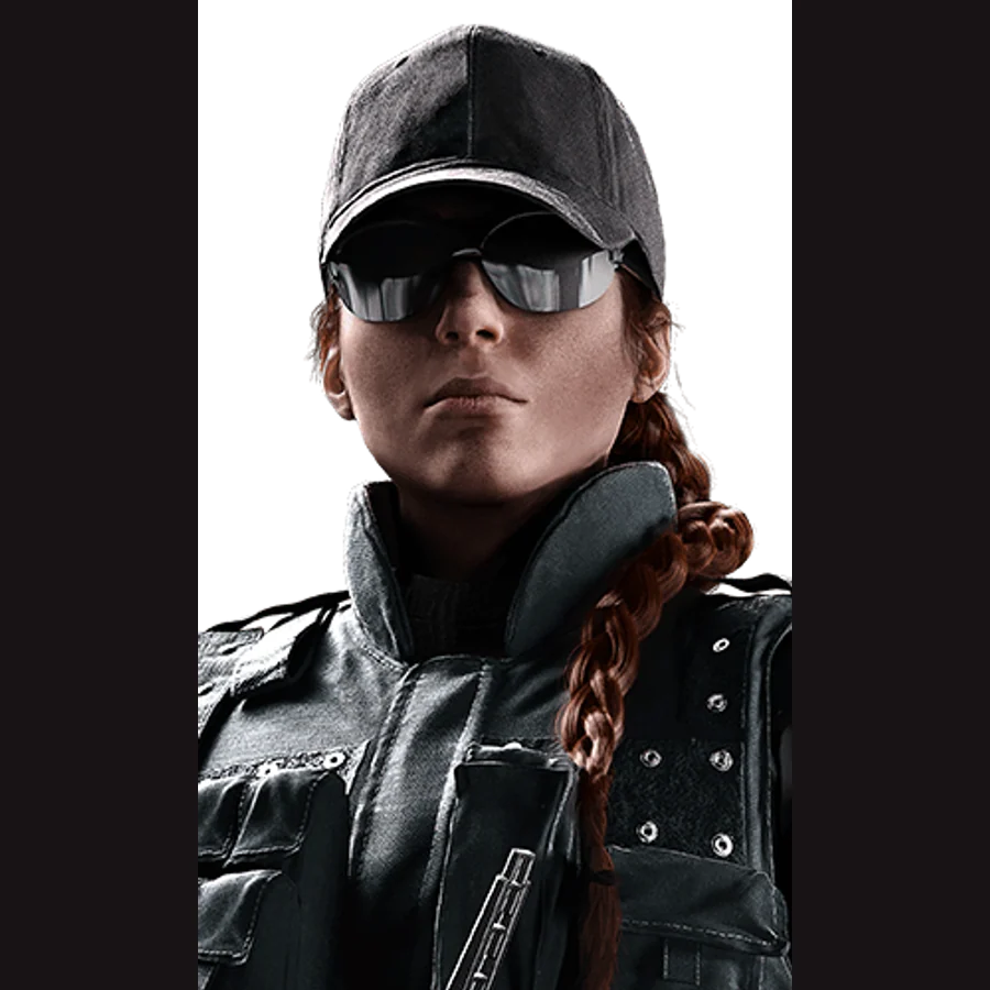 Ash — Rainbow Six Siege official character artwork