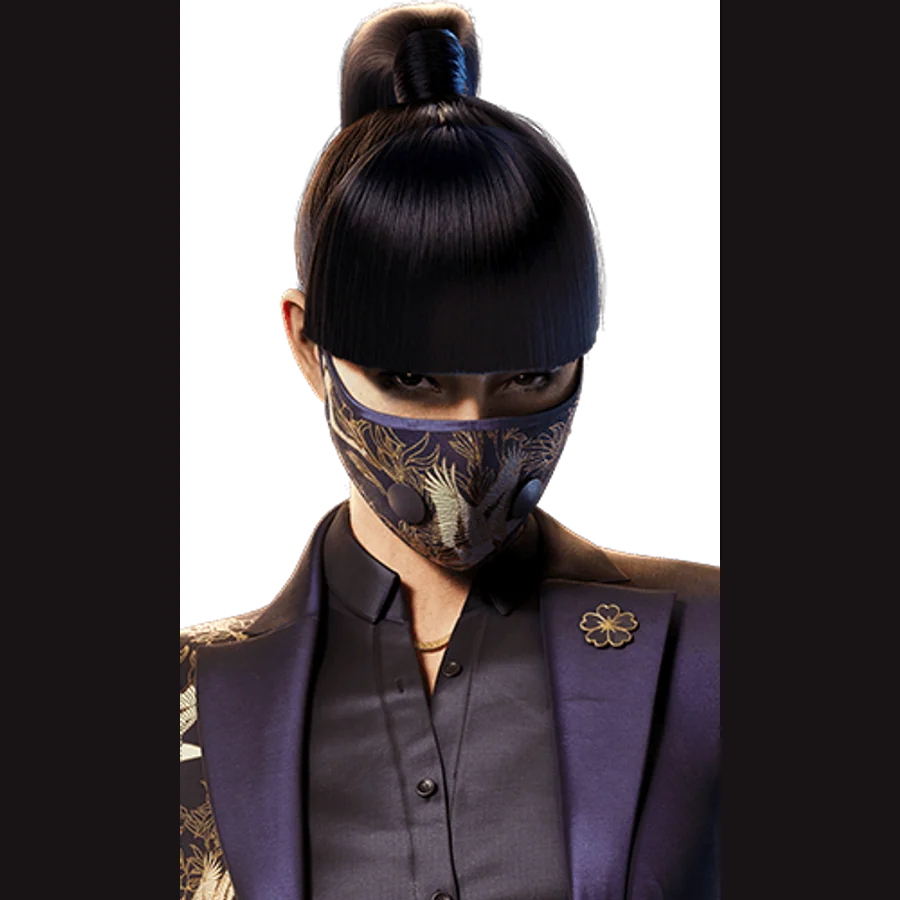 Azami — Rainbow Six Siege official character artwork