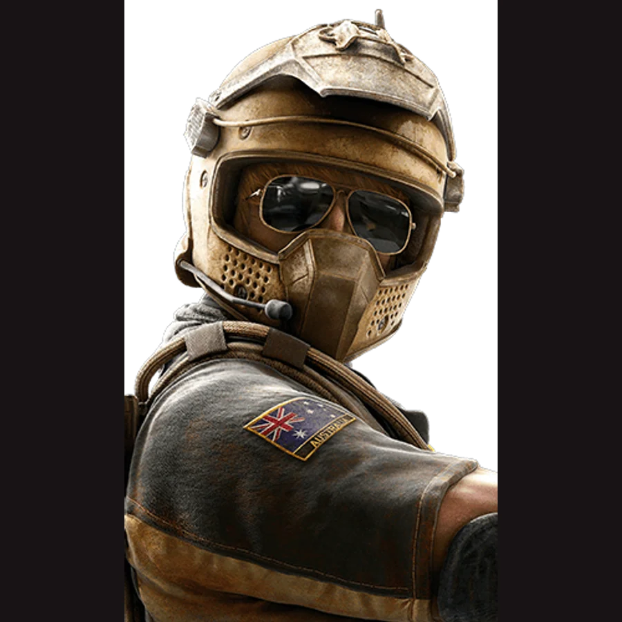 Mozzie — Rainbow Six Siege character artwork