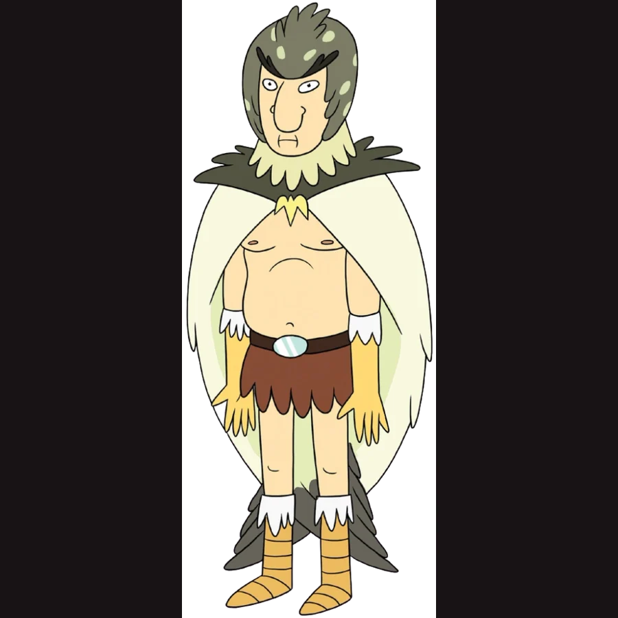 Birdperson — Rick and Morty character artwork