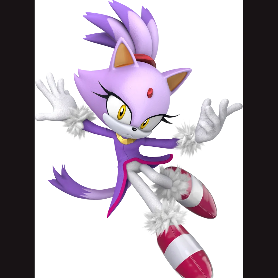 Blaze the Cat — Sonic the Hedgehog character artwork