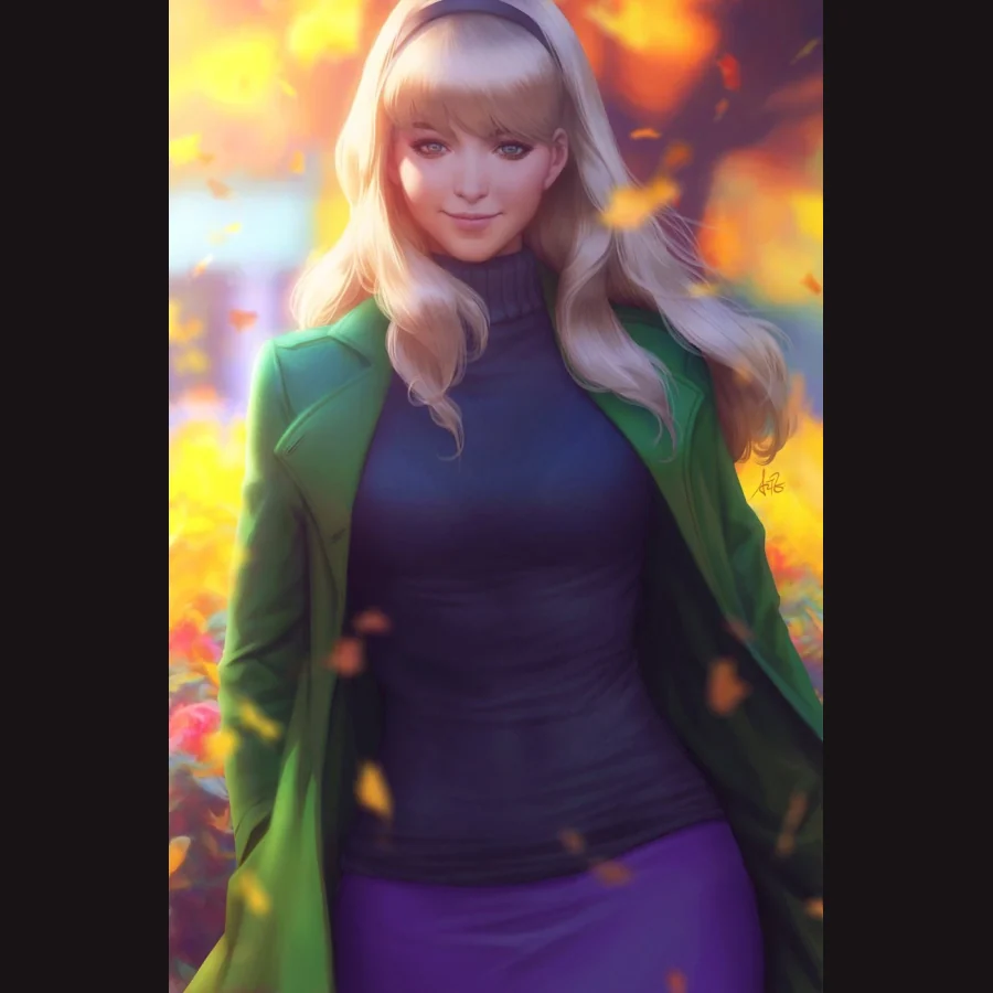 Gwen Stacy — Marvel — Spider-Man character artwork