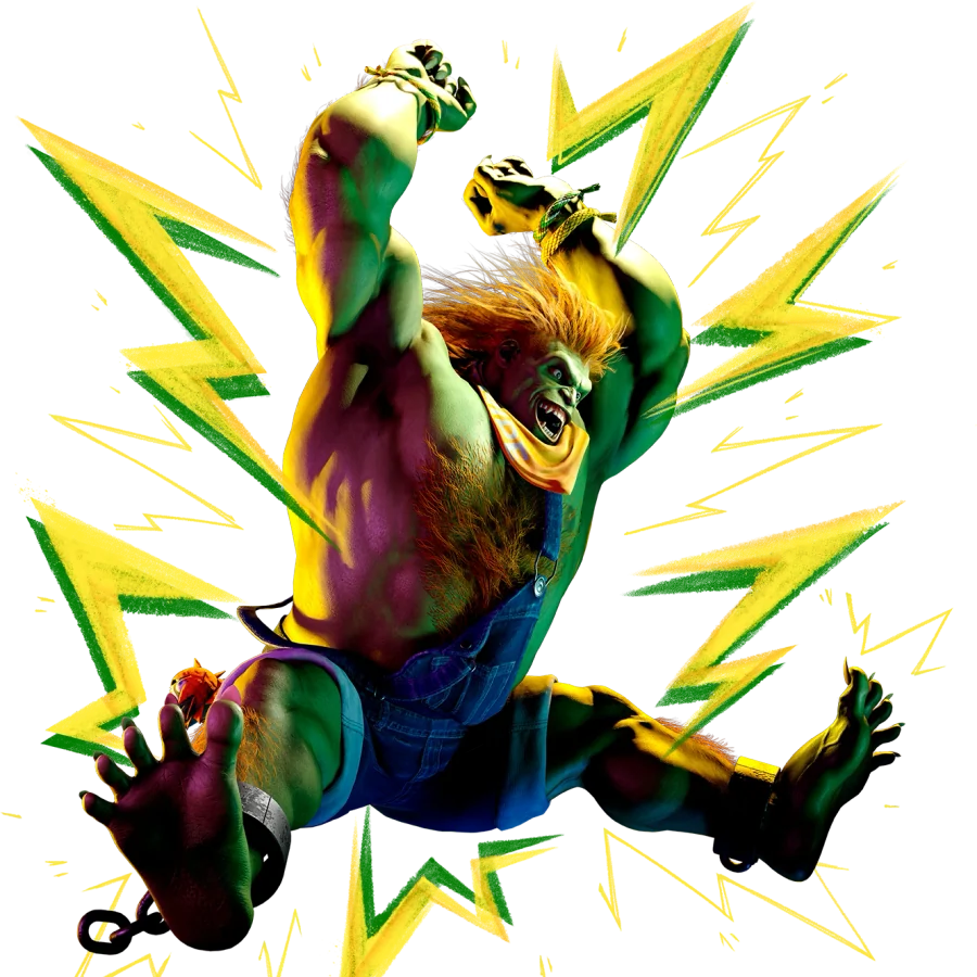 Blanka — Street Fighter character artwork