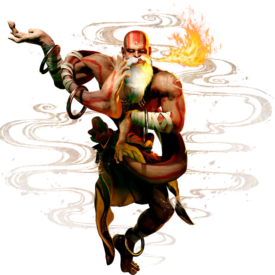Dhalsim — Street Fighter character artwork