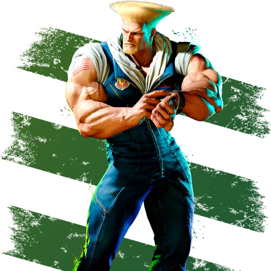 Guile — Street Fighter character artwork