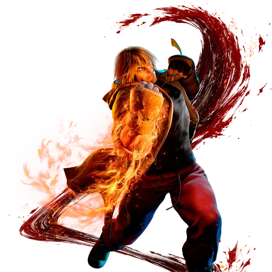 Ken Masters — Street Fighter character artwork