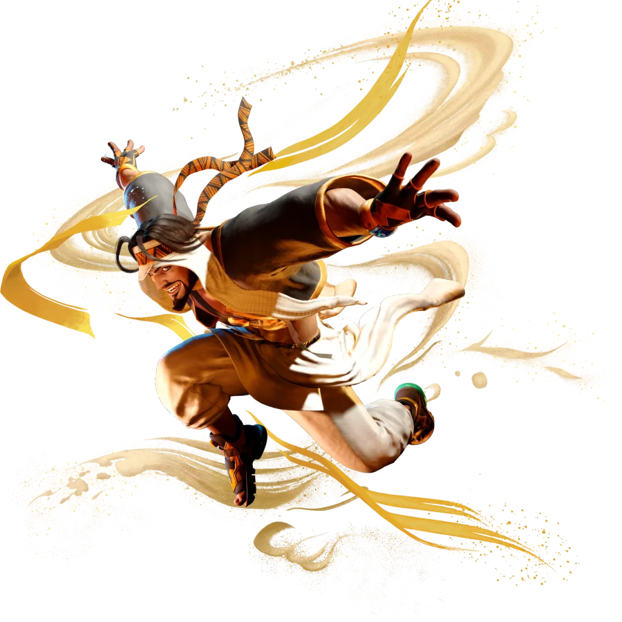Rashid — Street Fighter character artwork