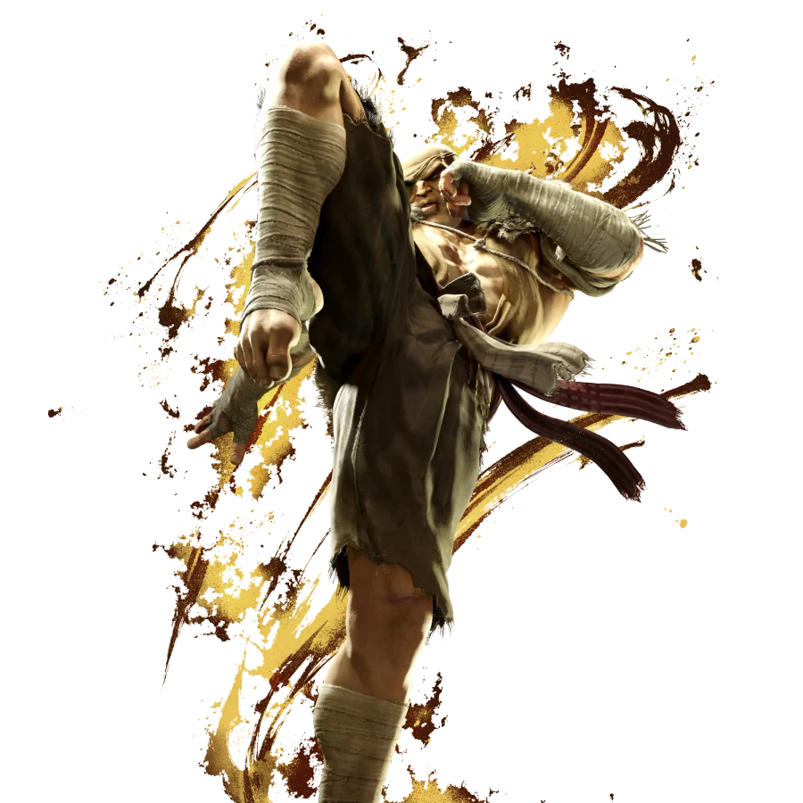 Sagat — Street Fighter character artwork