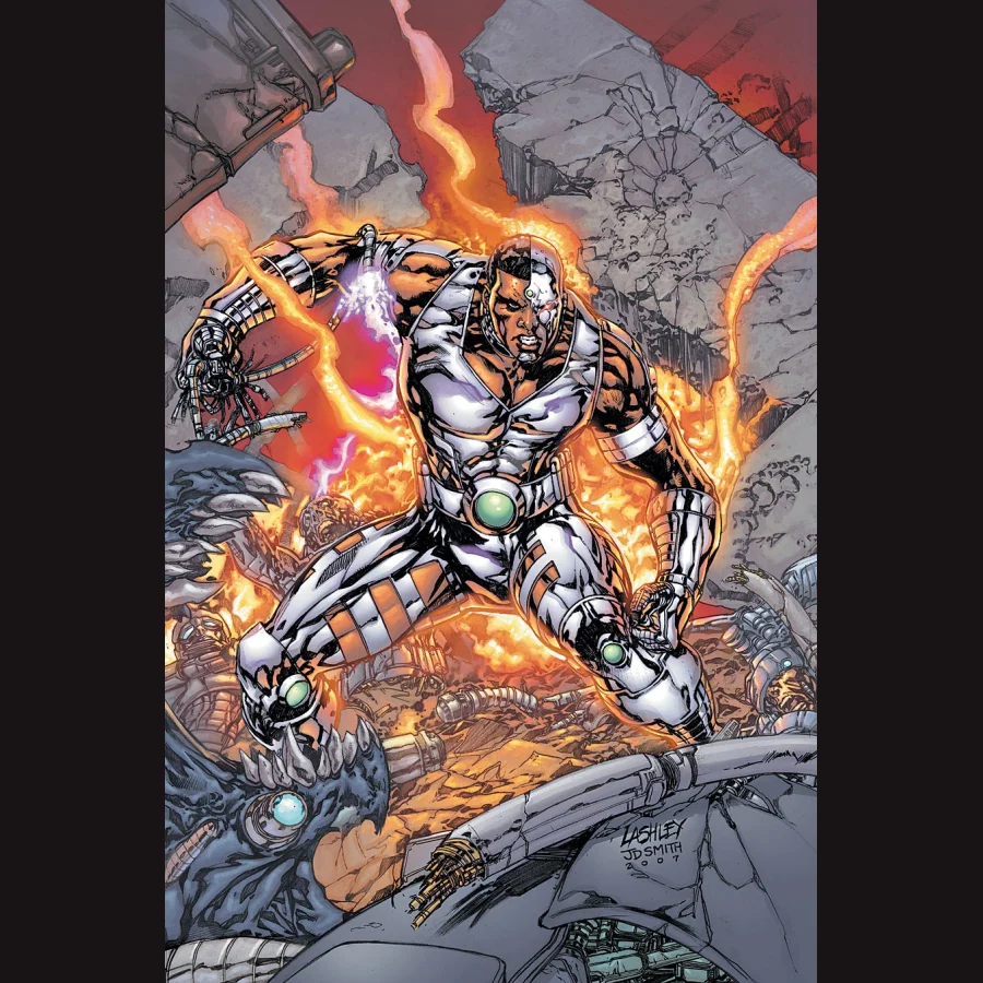 Cyborg — DC — Teen Titans character artwork