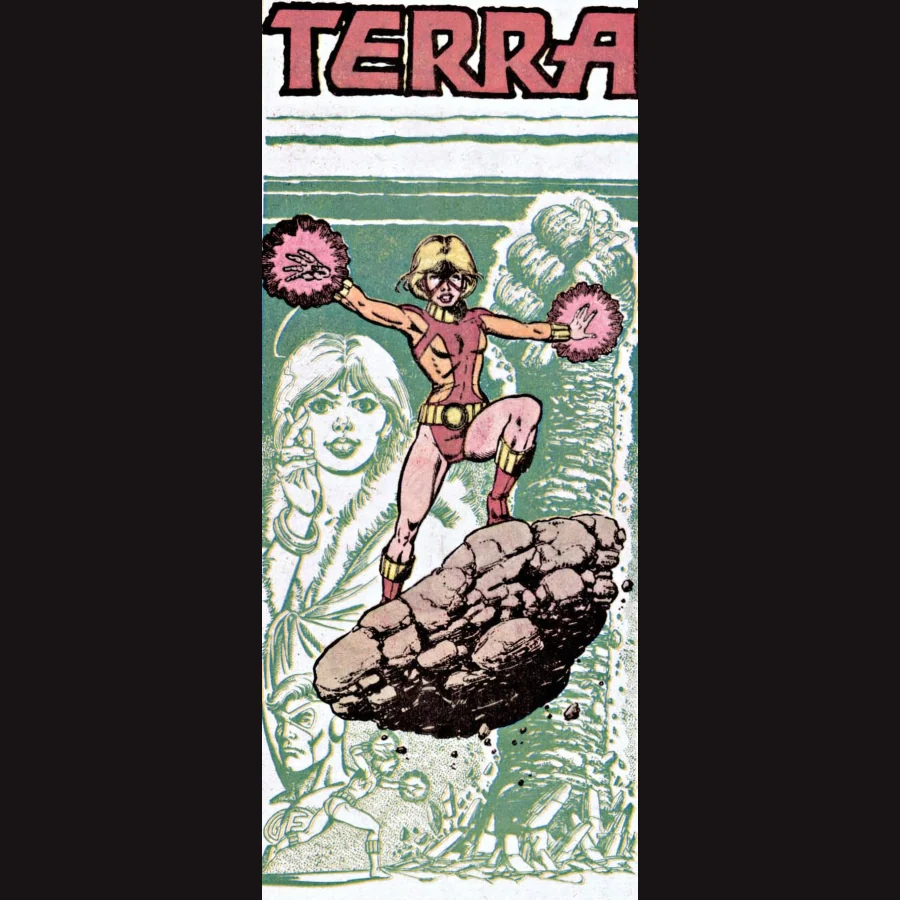 Terra — DC — Teen Titans character artwork