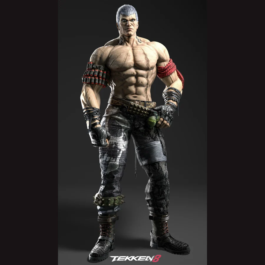 Bryan Fury — Tekken character artwork