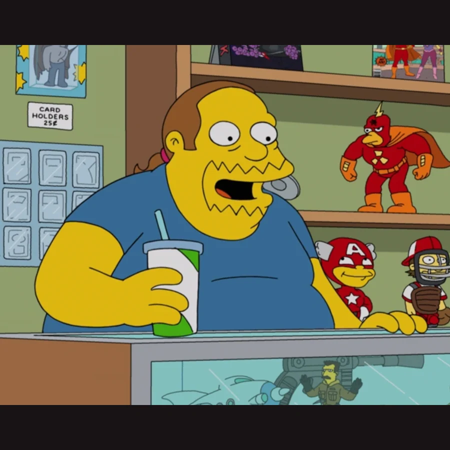 Comic Book Guy — The Simpsons character artwork
