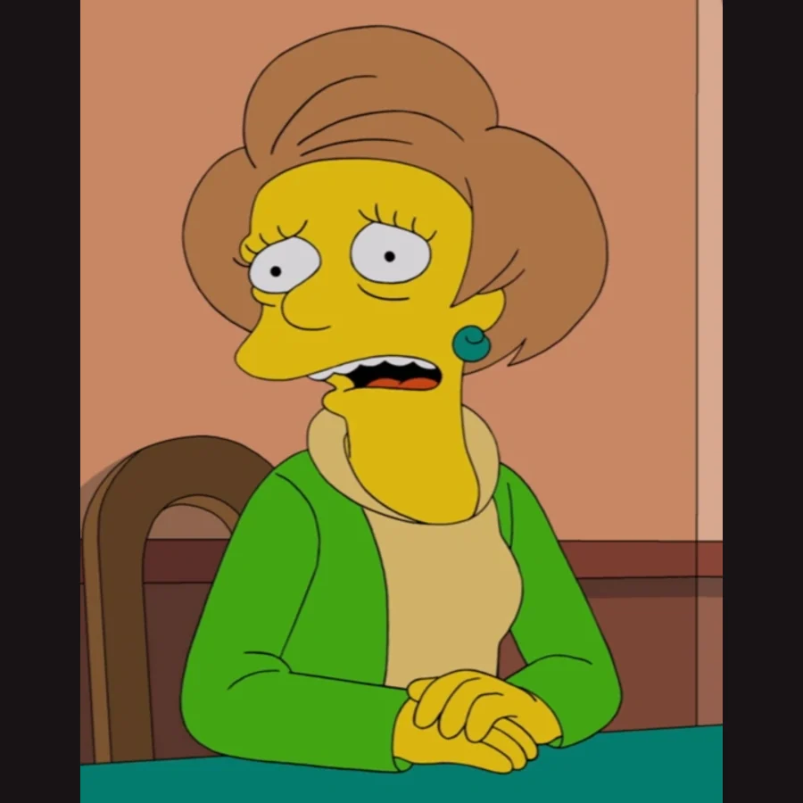 Edna Krabappel — The Simpsons character artwork