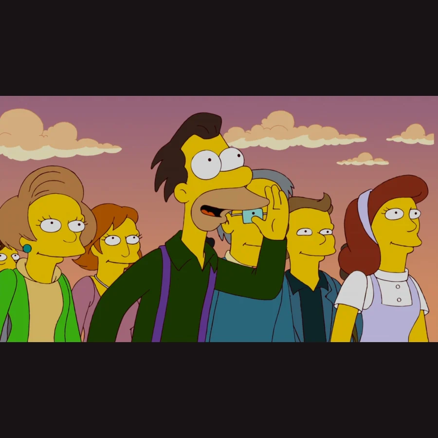 Lenny Leonard — The Simpsons character artwork