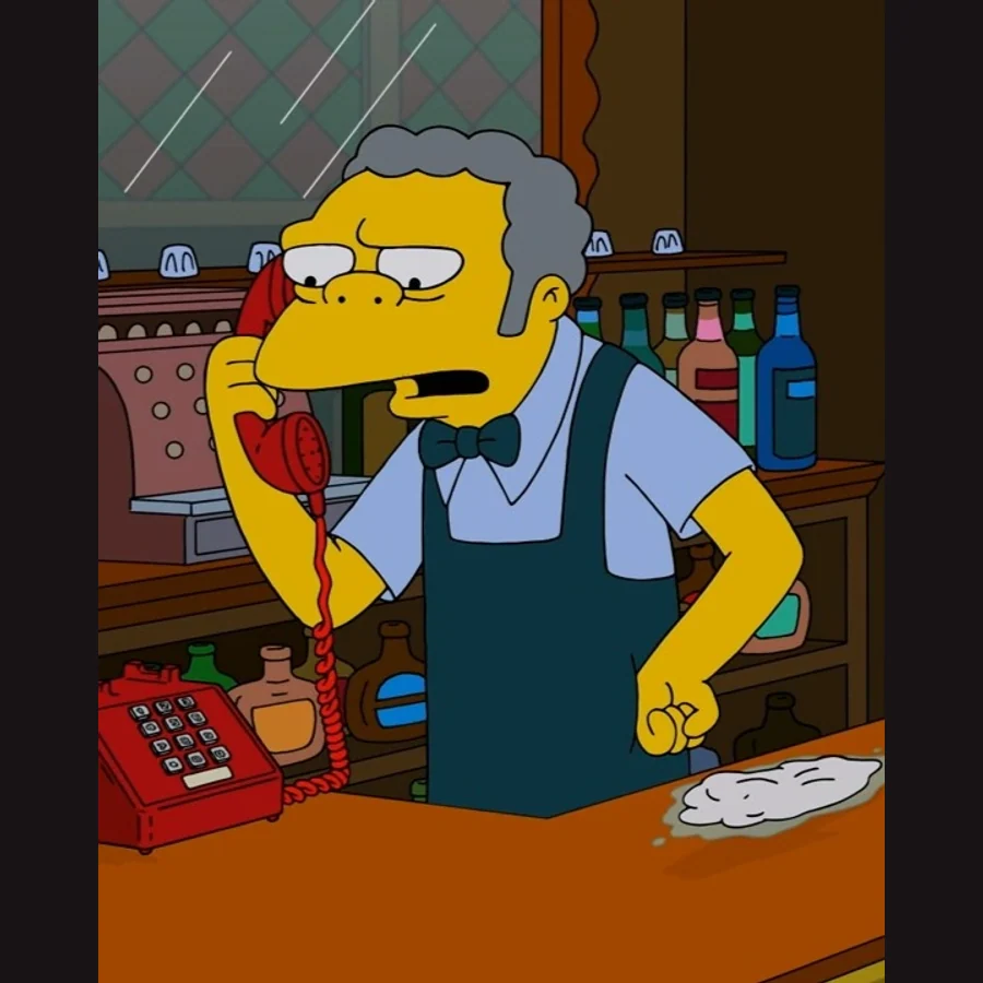 Moe Szyslak — The Simpsons character artwork